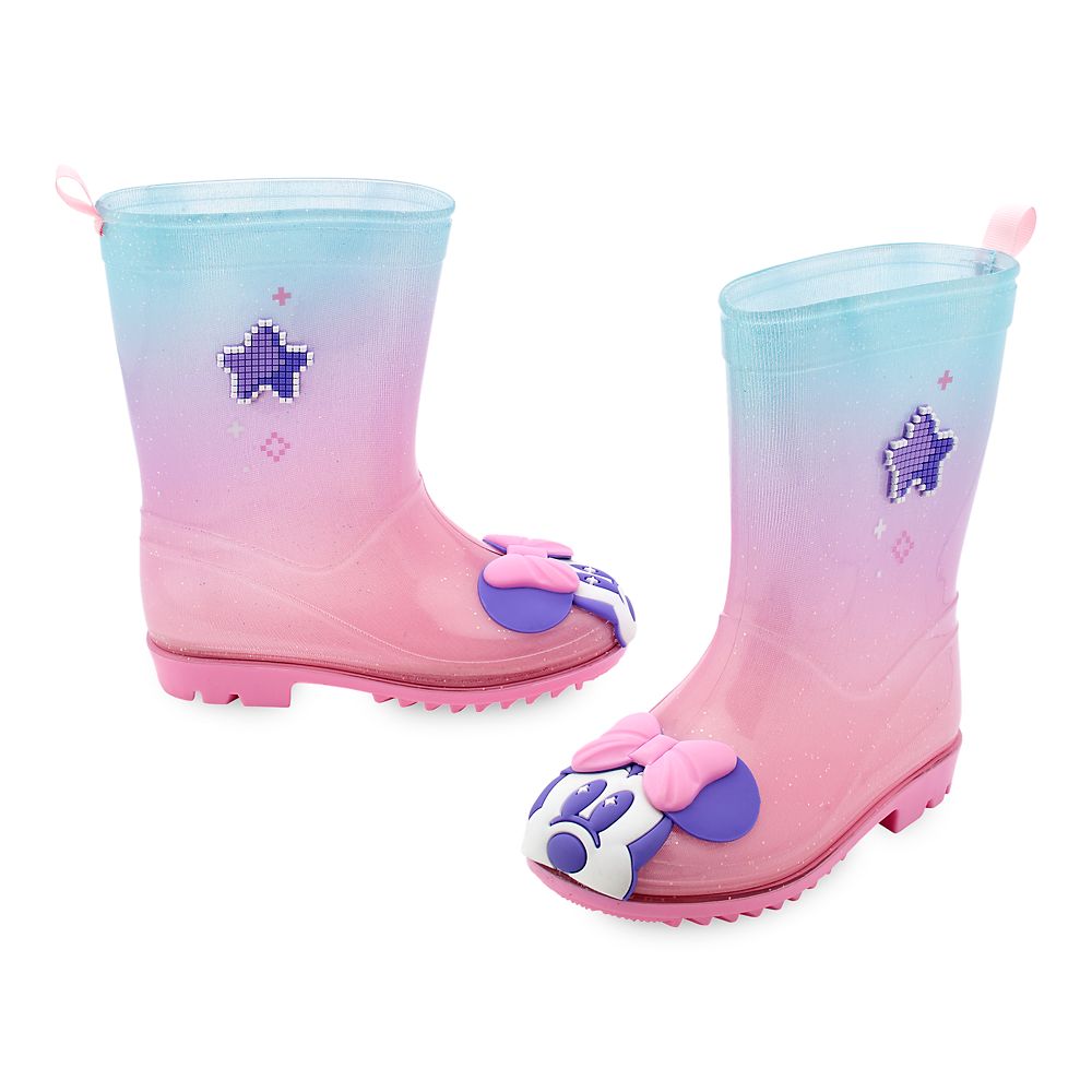 Disney minnie 2025 mouse rain boots