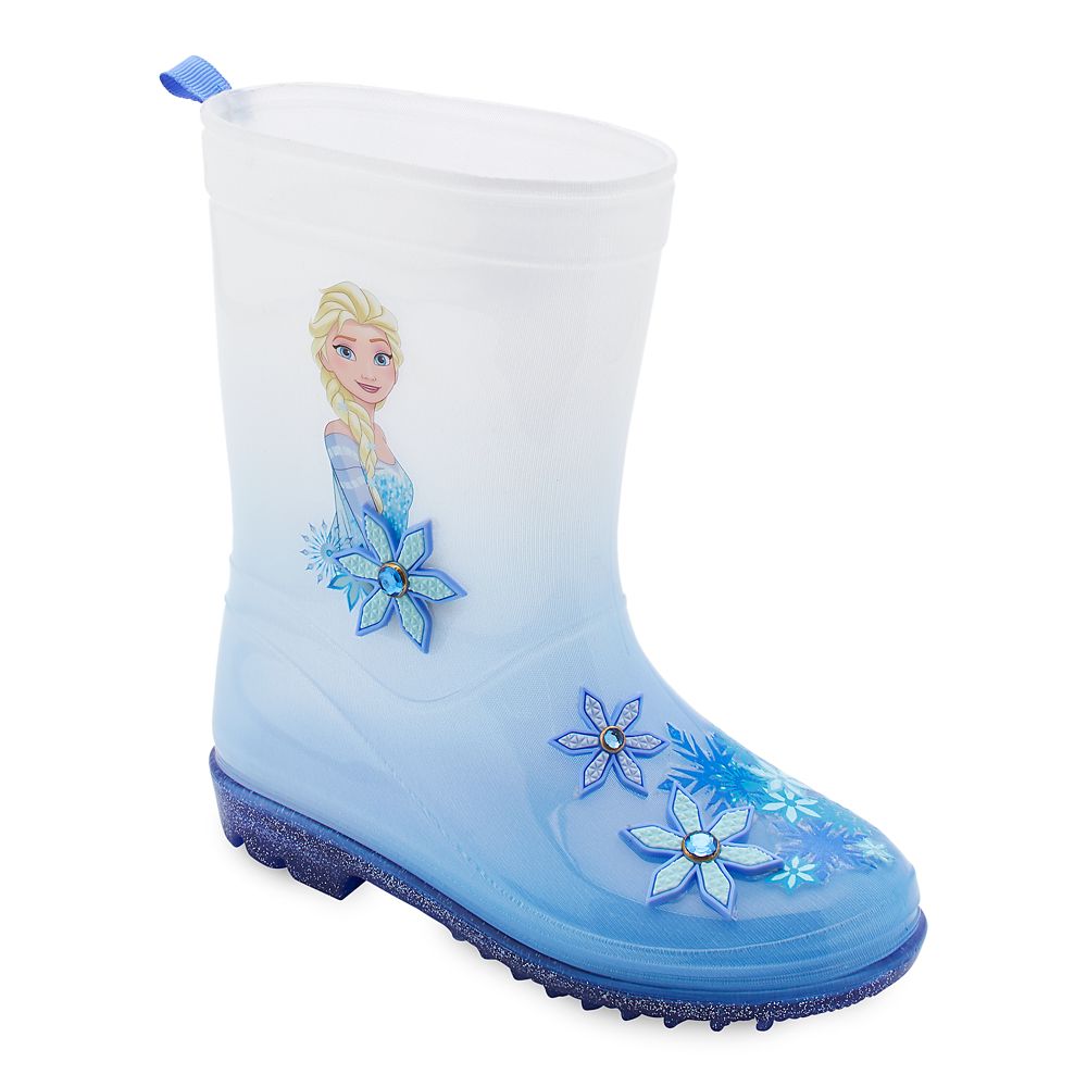 Elsa Rain Boots for Kids Disney Store