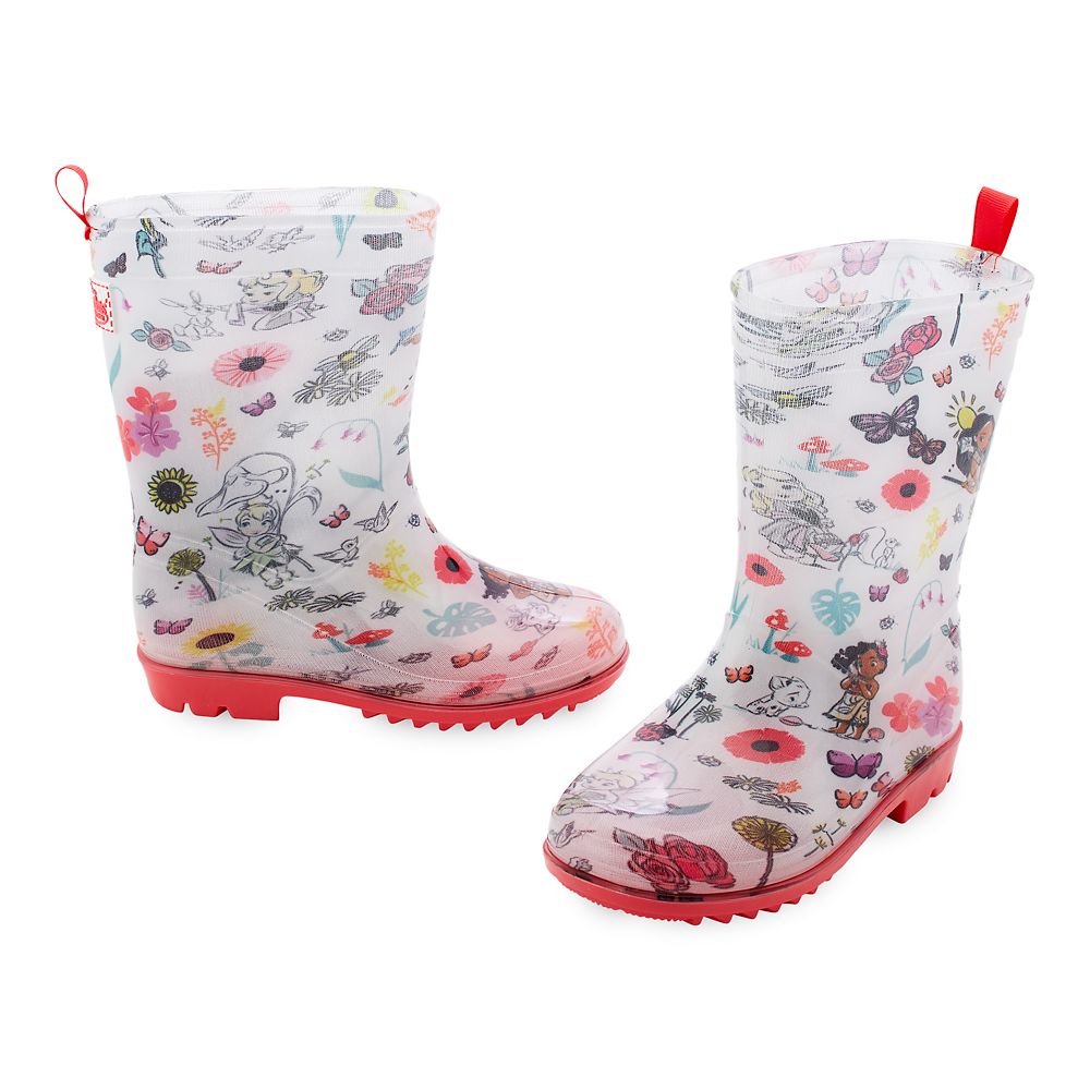 rain boots with fur