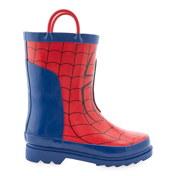 SPKIDS Boys Girls Avengers Spider-Man Captain America Children rain Boots 