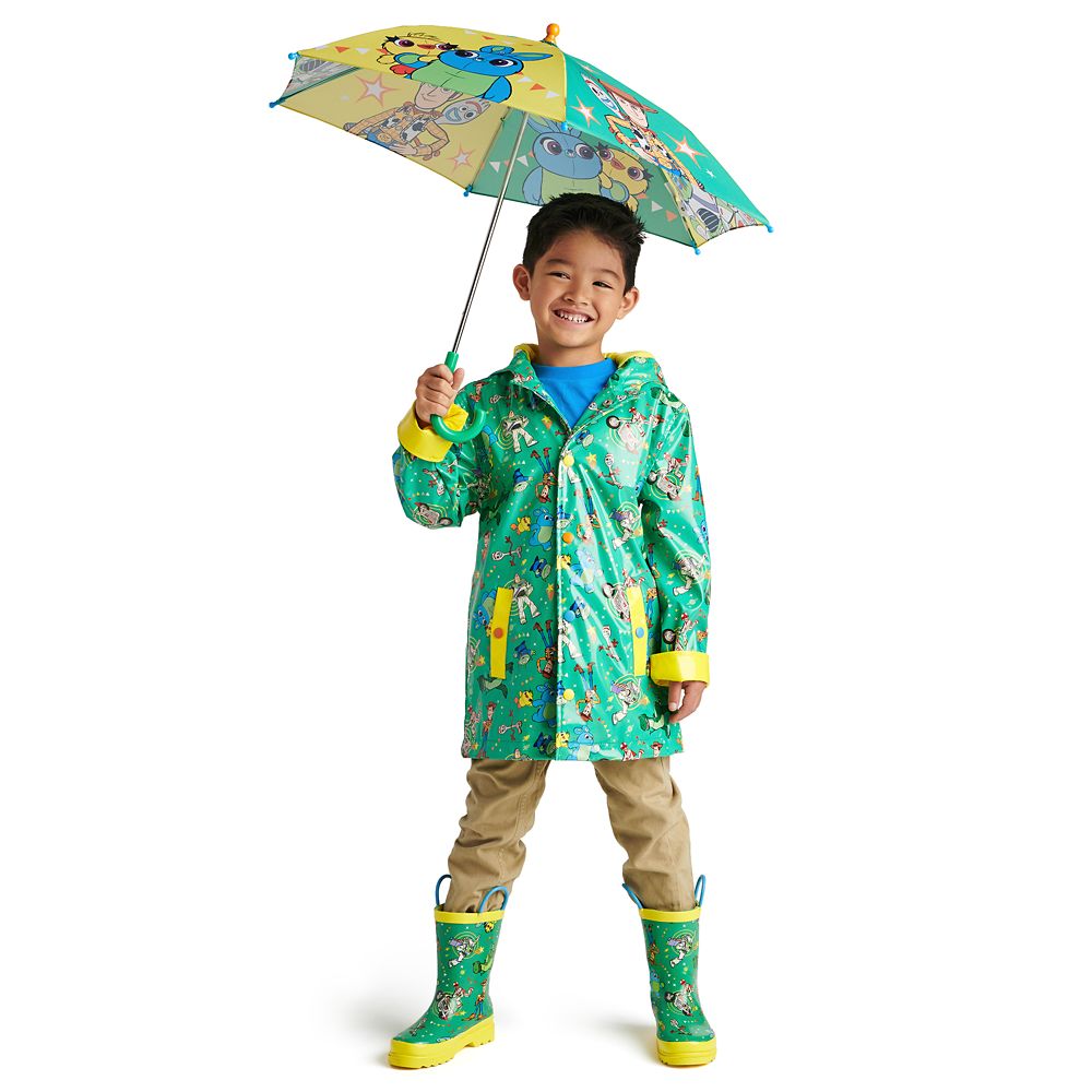 kids raincoat and boots