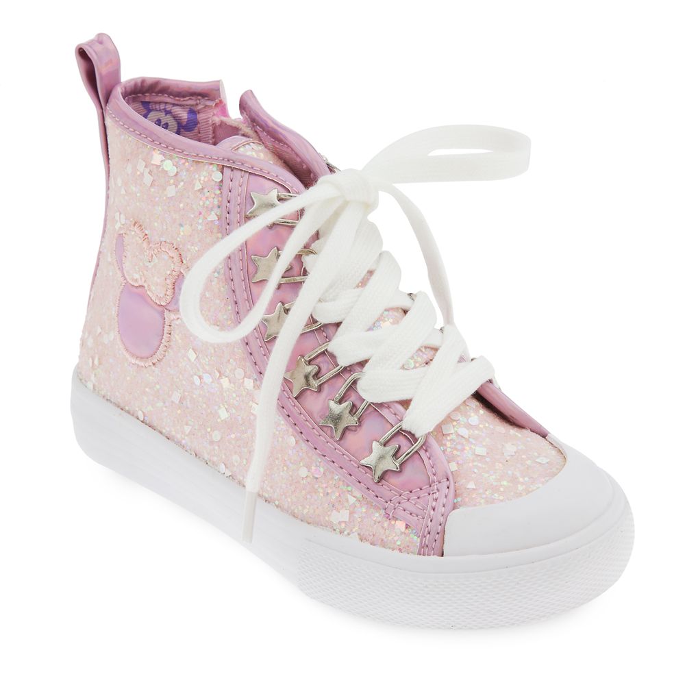 Minnie Mouse High-Top Sneakers for Kids