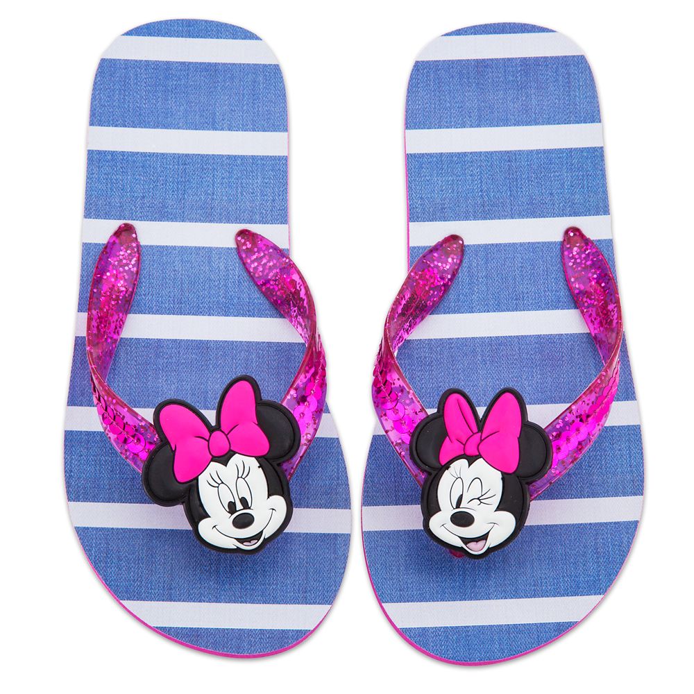flip flops minnie mouse