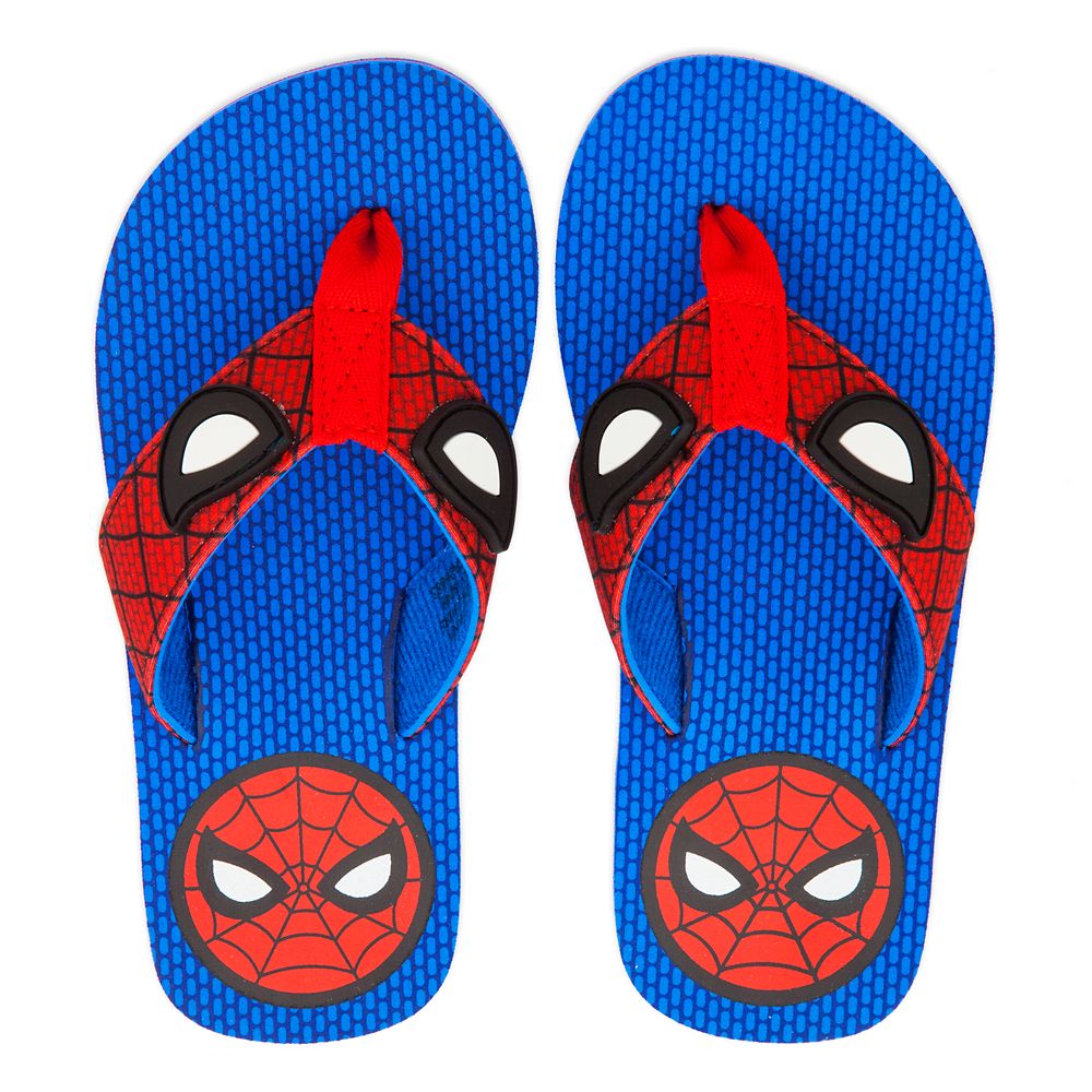 Marvel Boys Spider-Man Easy Slip On House Slippers 12 Child UK