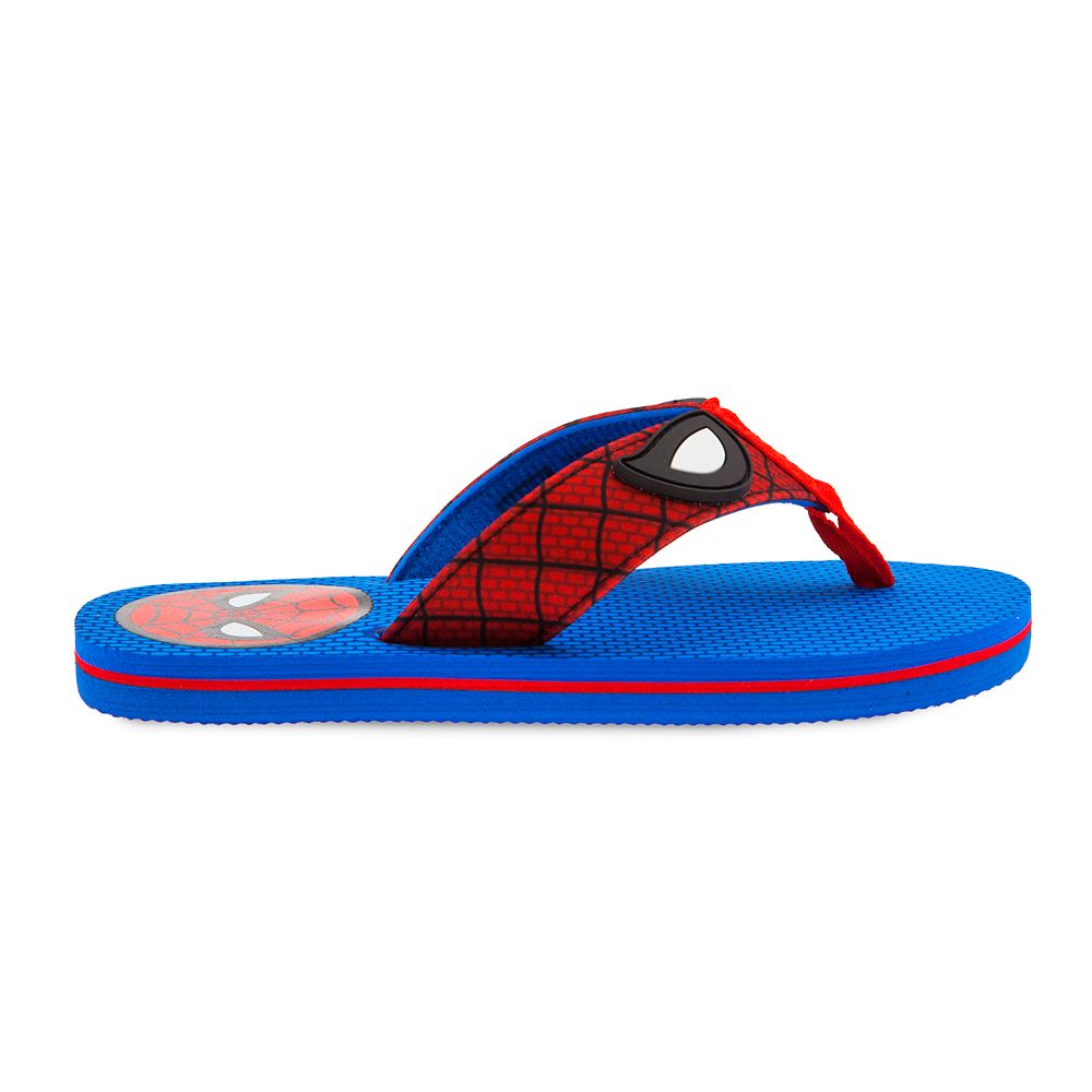 spiderman light up flip flops