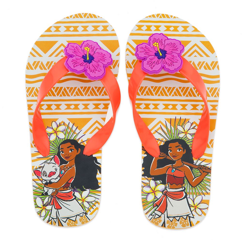 moana flip flops