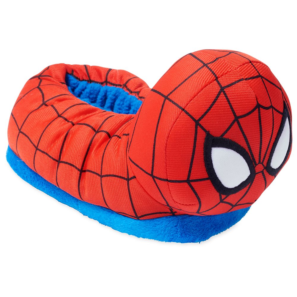 Image of Big Head Boys Spider-Man Slippers