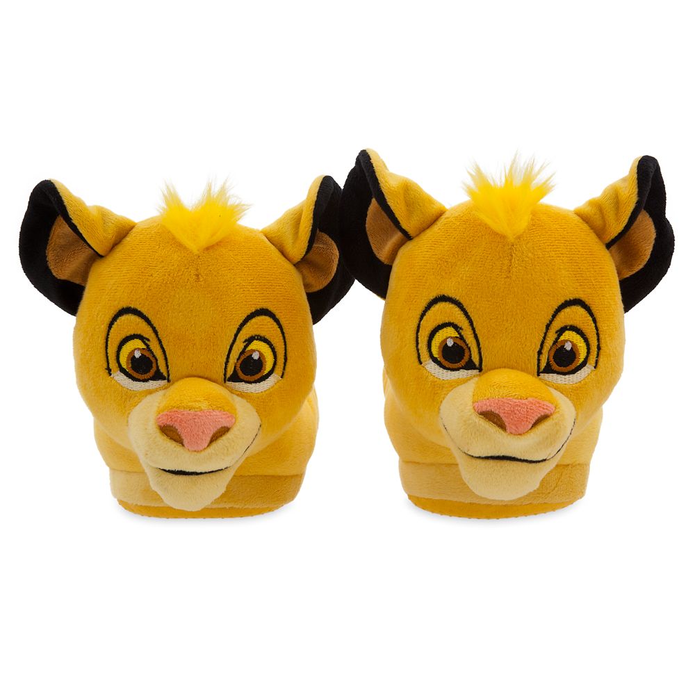 Simba Plush Slippers for Kids