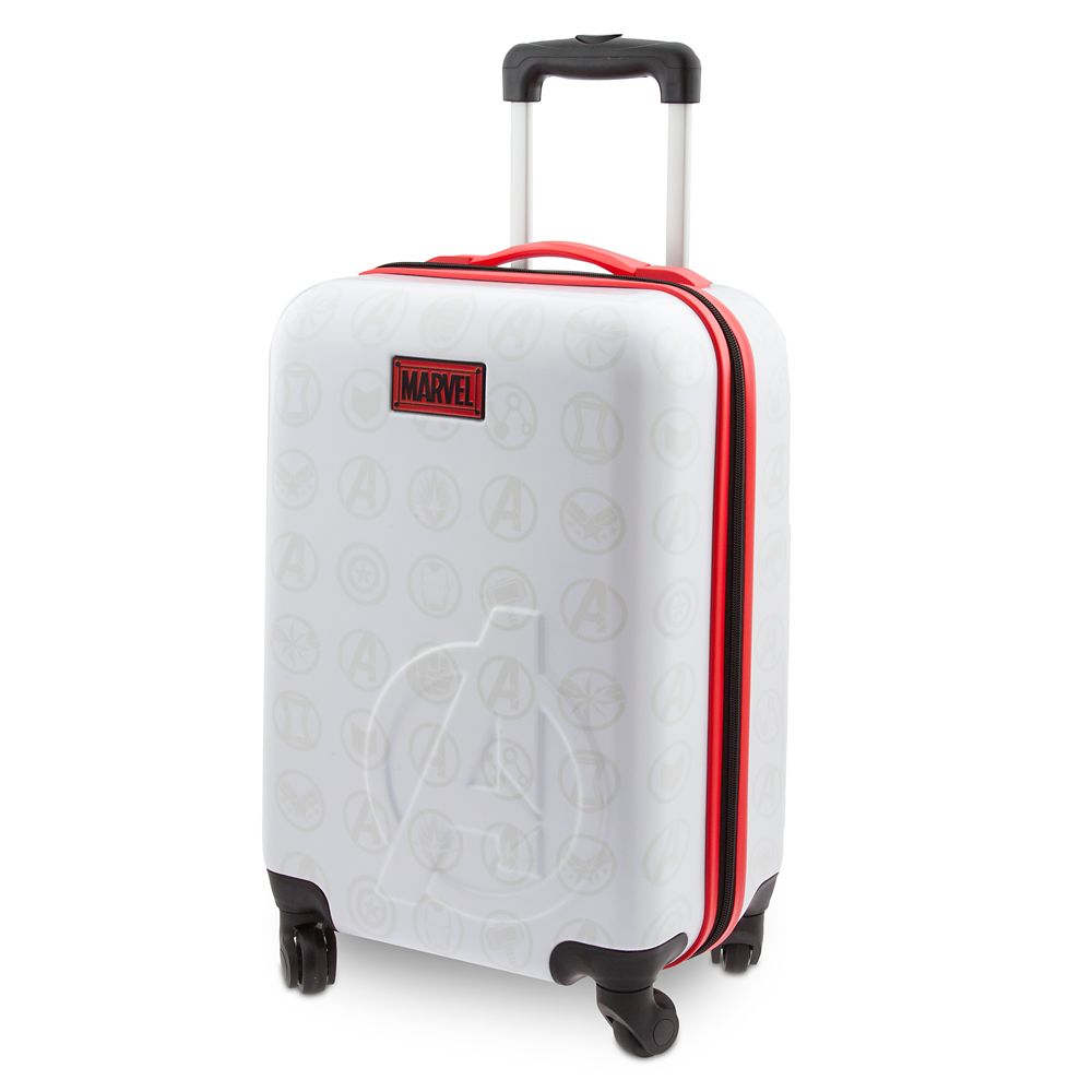 35 Amazing Marvel Gift Ideas featured by top US Disney blogger, Marcie and the Mouse: Marvel's Avengers Rolling Luggage Small Official shopDisney