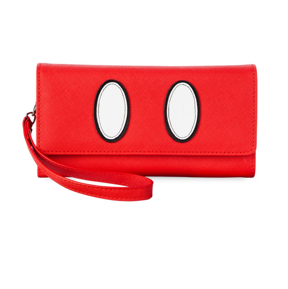 Mickey Mouse Red Wristlet Wallet