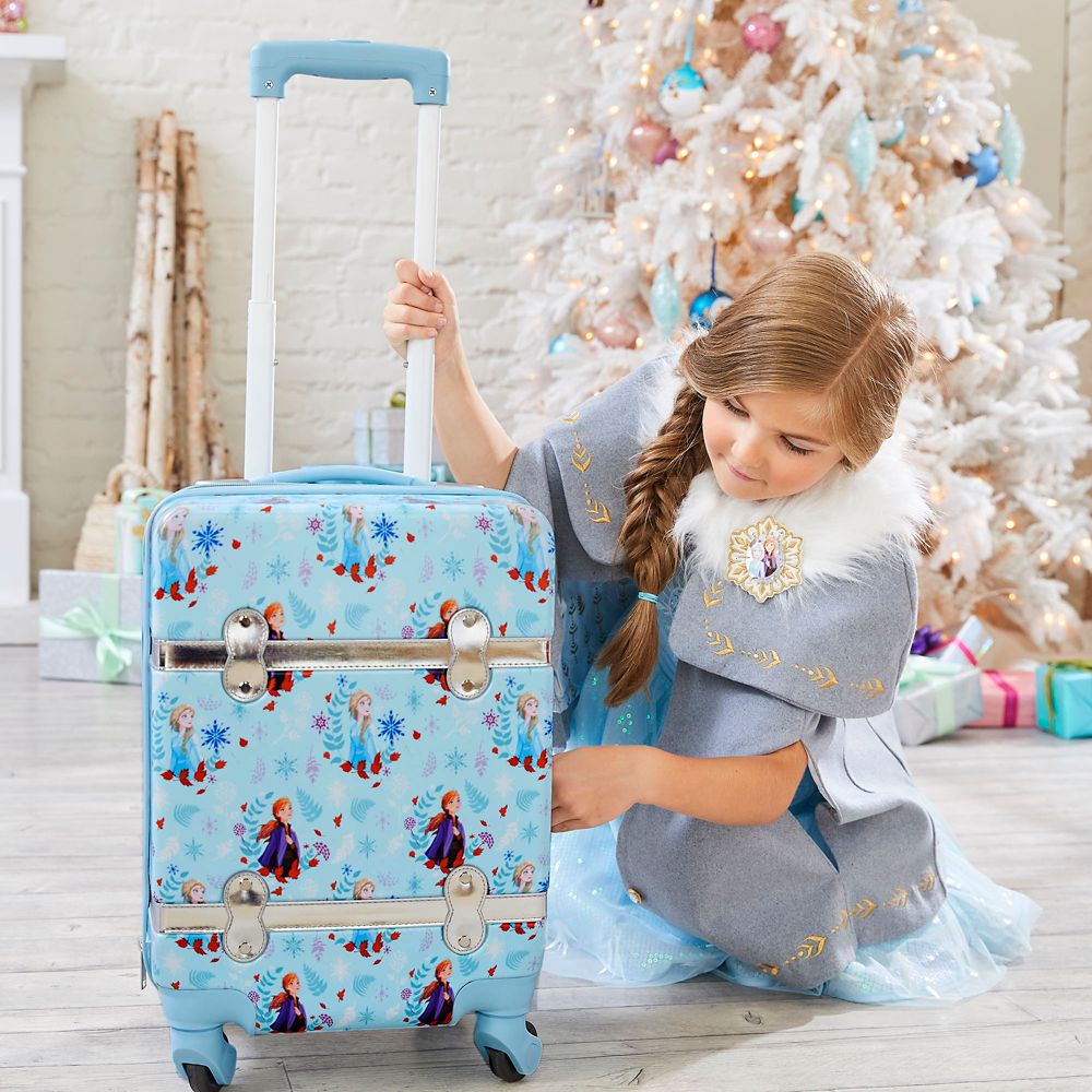 disney frozen rolling luggage