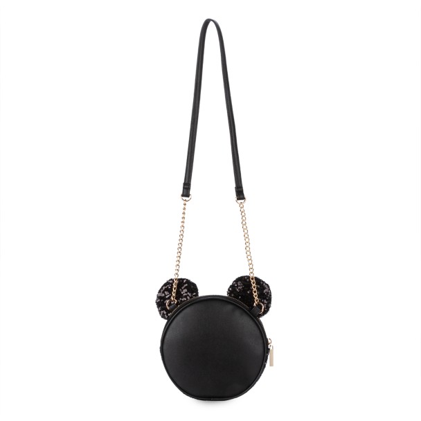 Minnie Mouse Icon Sequin Crossbody Bag