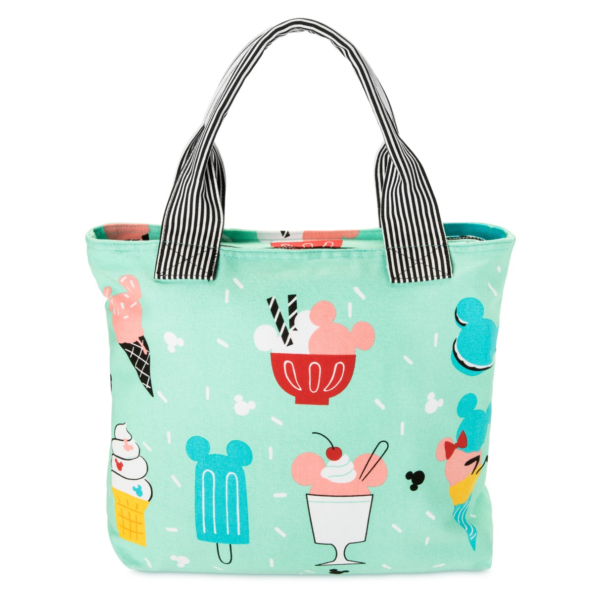 Mickey and Minnie Mouse Treats Canvas Tote
