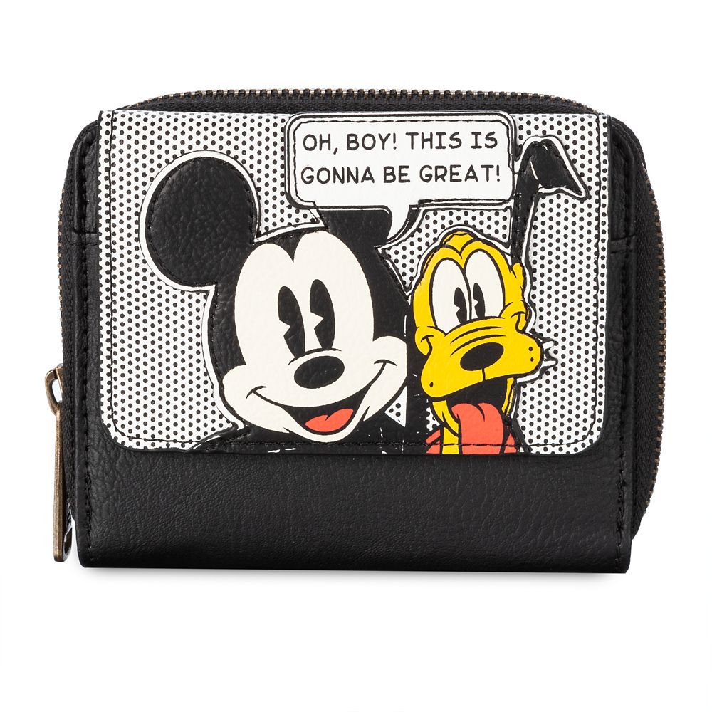 mickey mouse purse and wallet