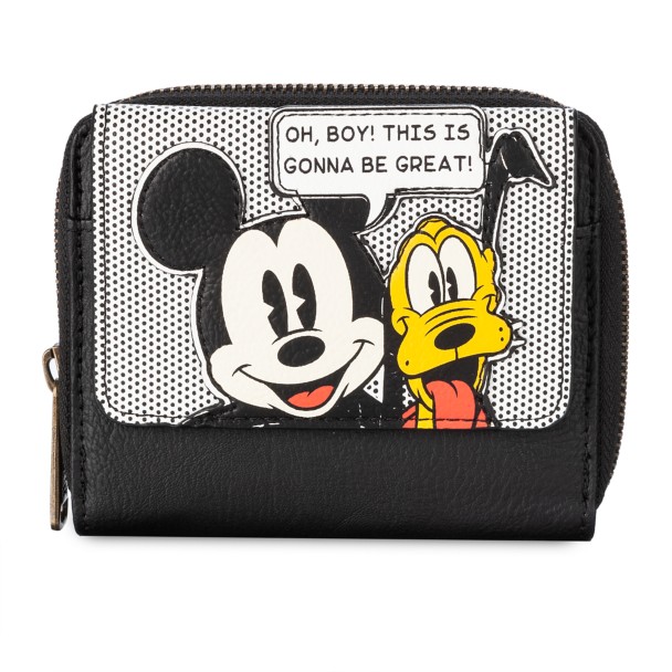 Mickey Mouse and Pluto Wallet by Loungefly