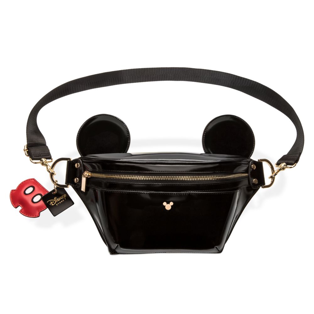 MOA Women's Leather Belt Bum Bag Hip Pouch Disney Mickey Mouse in