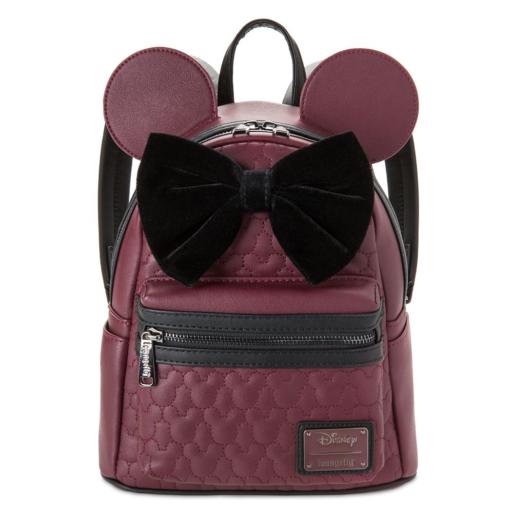 Minnie Mouse Quilted Mini Backpack by Loungefly