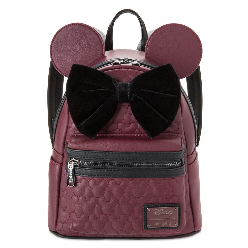 Minnie Mouse Quilted Mini Backpack by Loungefly