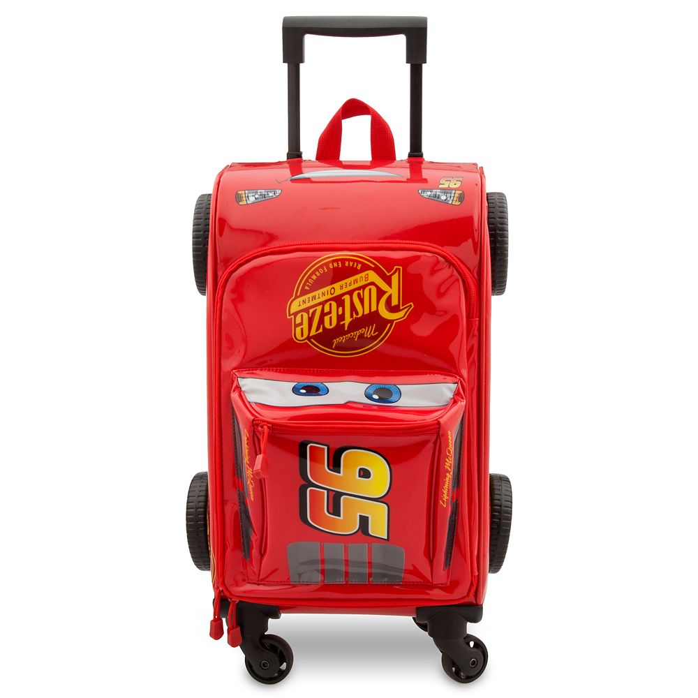 lightning mcqueen suitcase disney store