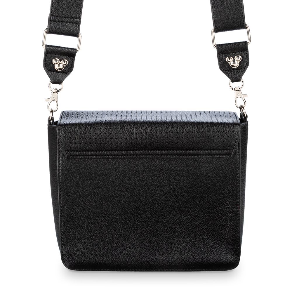 Mickey Mouse Icon Square Crossbody Bag – Black