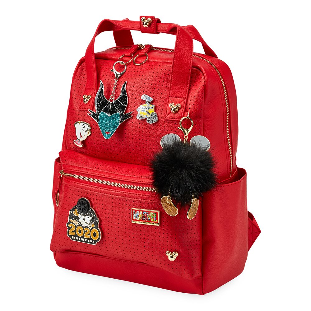 red mickey mouse backpack