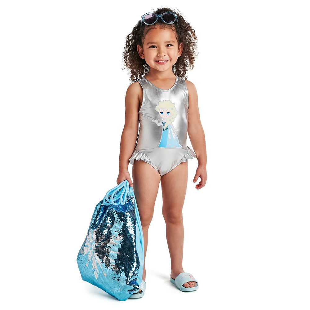 Frozen 2 Reversible Sequin Swim Bag