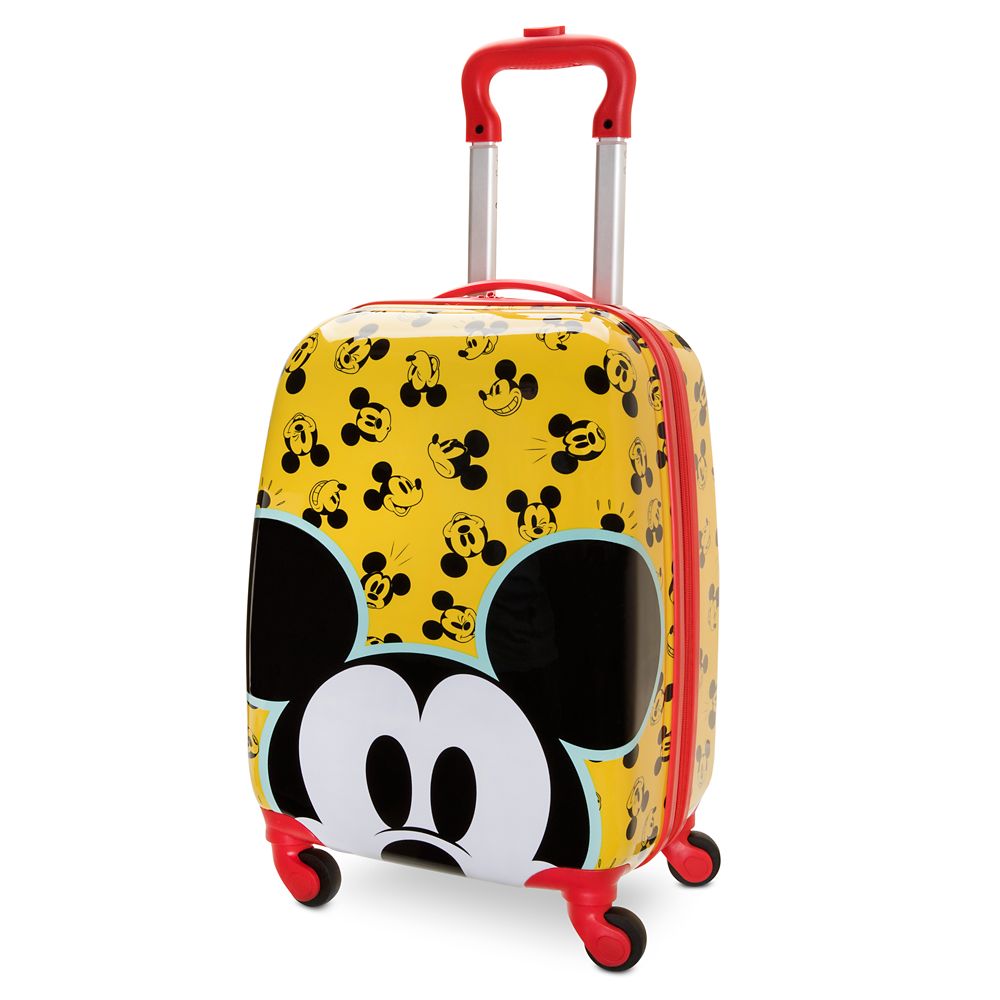 mickey mouse hand luggage case