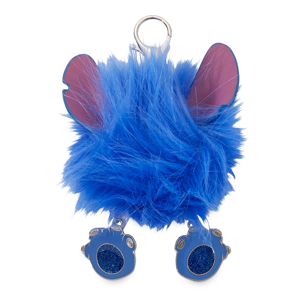 Stitch Fuzzy Bag Charm