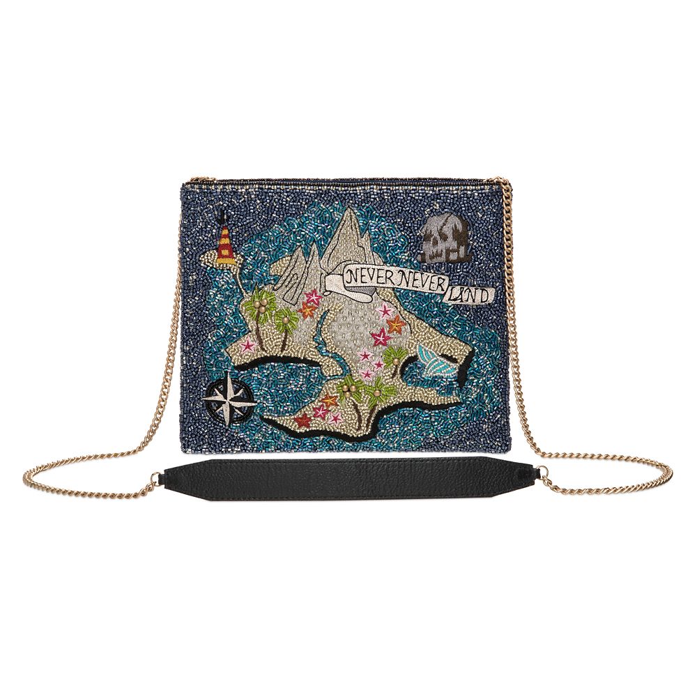 Never Land Map Beaded Handbag by Mary Frances – Peter Pan