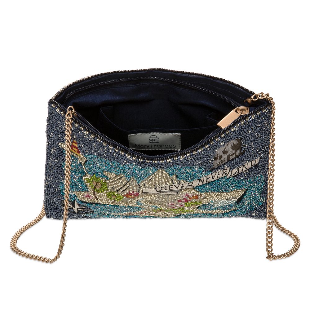 Never Land Map Beaded Handbag by Mary Frances – Peter Pan
