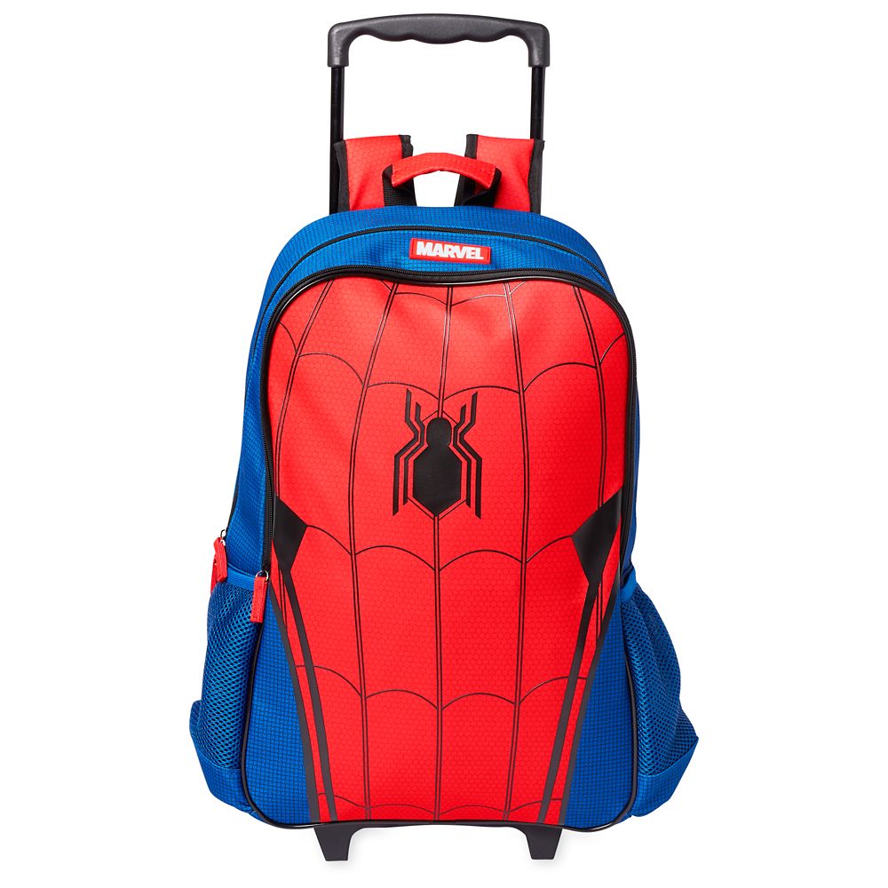 Spiderman backpack with wheels new arrivals