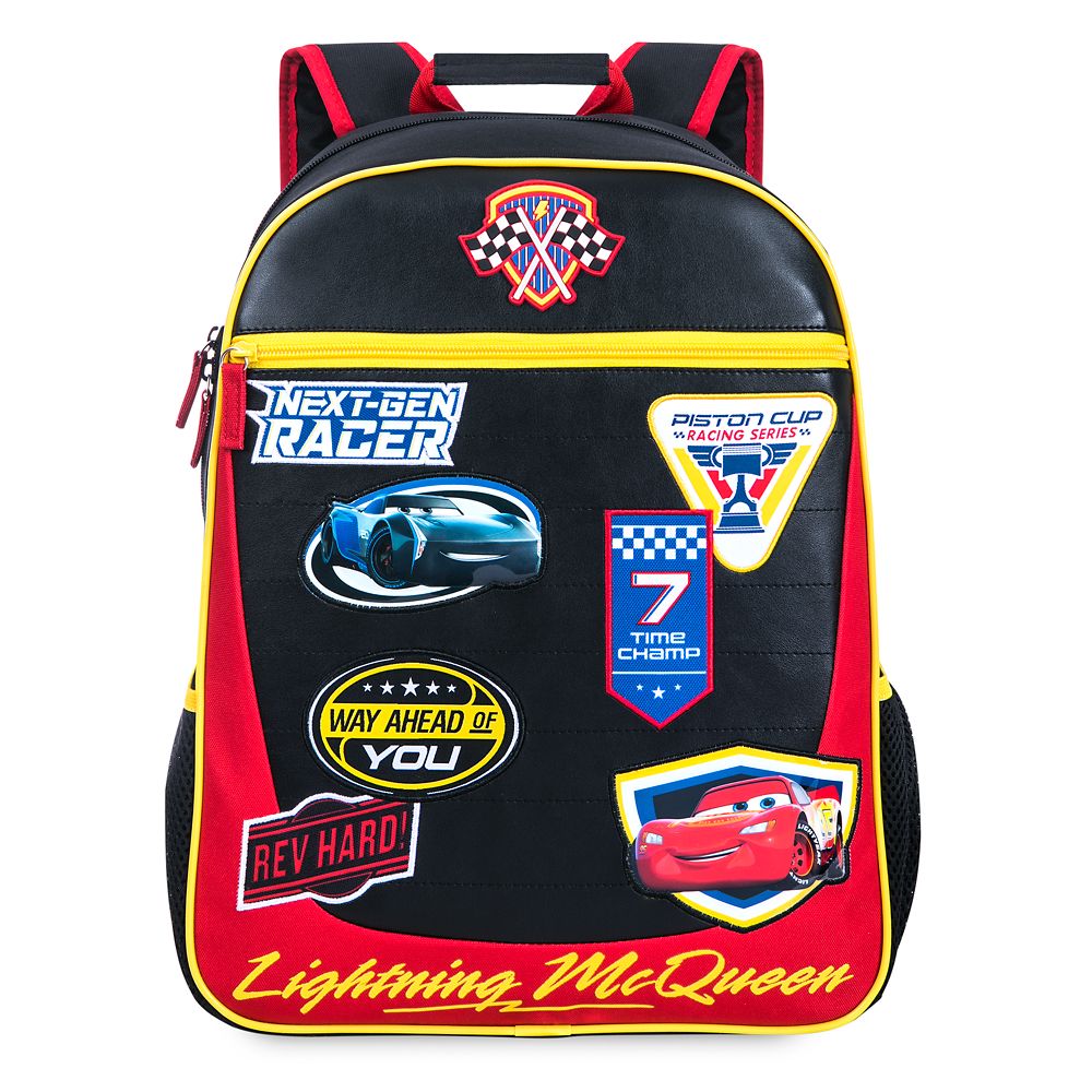 lightning mcqueen backpack disney store