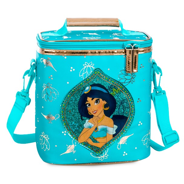 Licensed Disney's Princess Jasmine Insulated Lunch Box with Adjustable Shoulder Straps, Women's, Size: 9.5