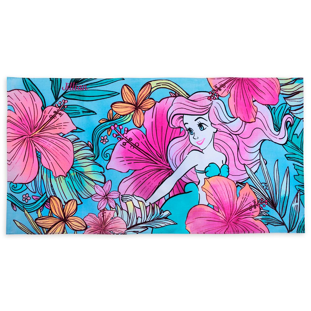 Ariel Beach Towel - Personalizable