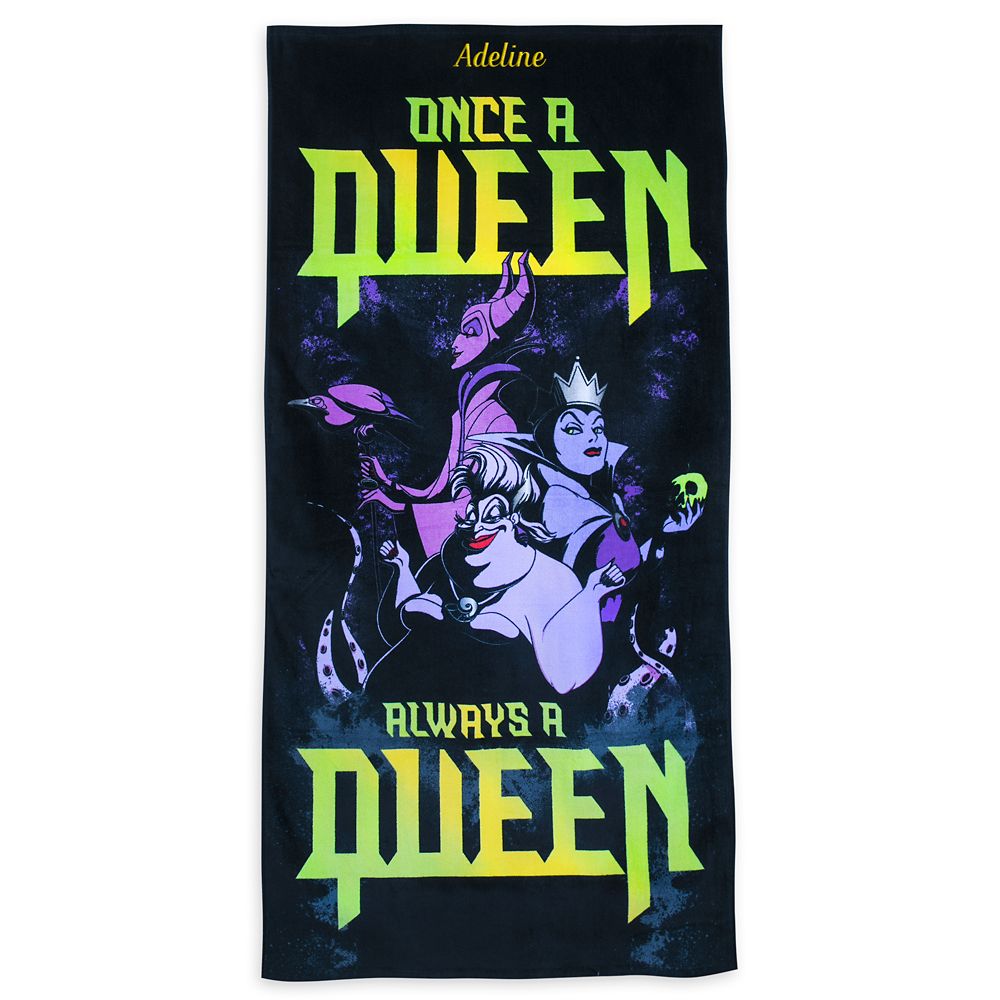 Disney Villains Beach Towel - Personalizable