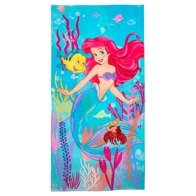 Details about   Towel gift set blue 34 x 75 x 05 Ariel Disney Xmas Gift 