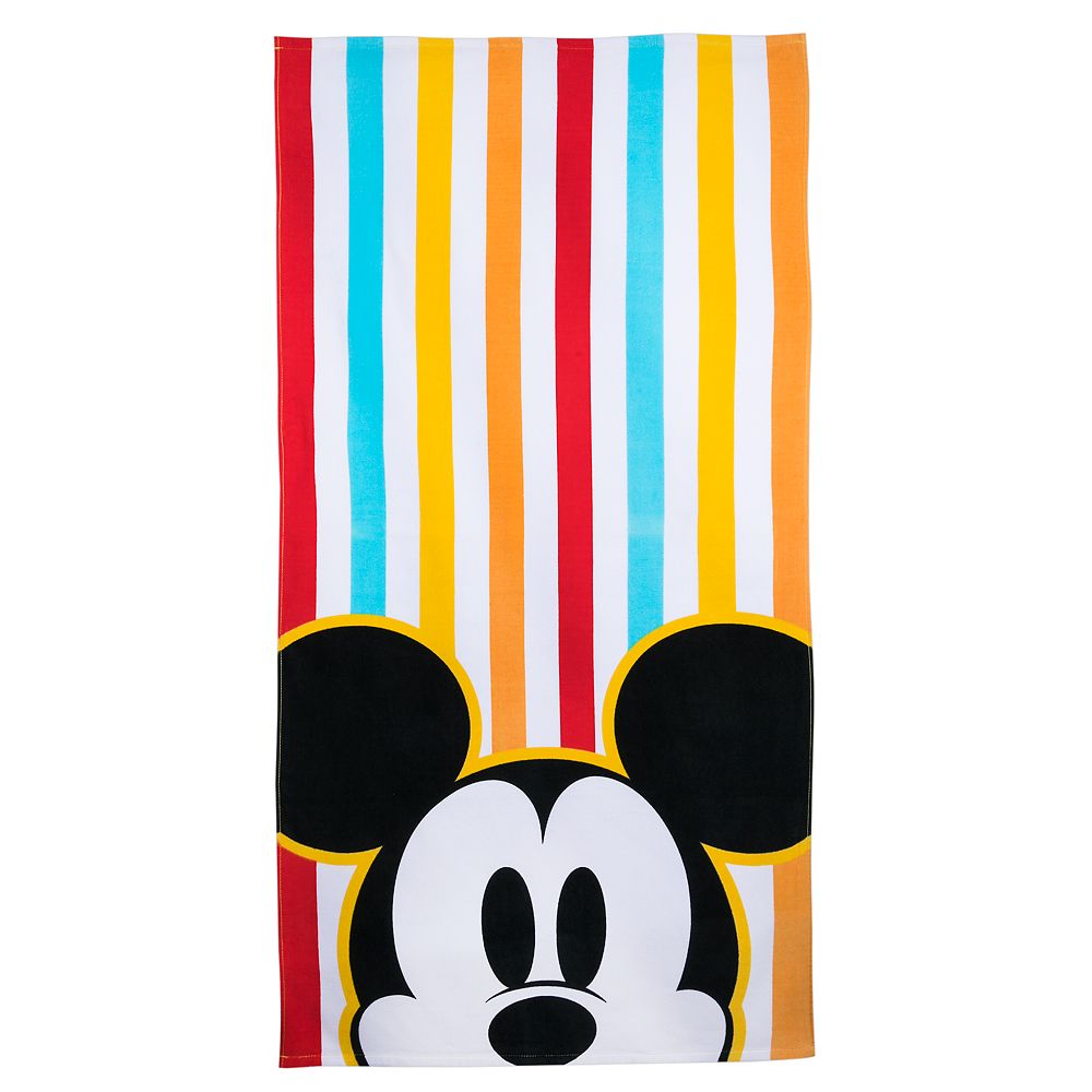 mickey mouse beach towel