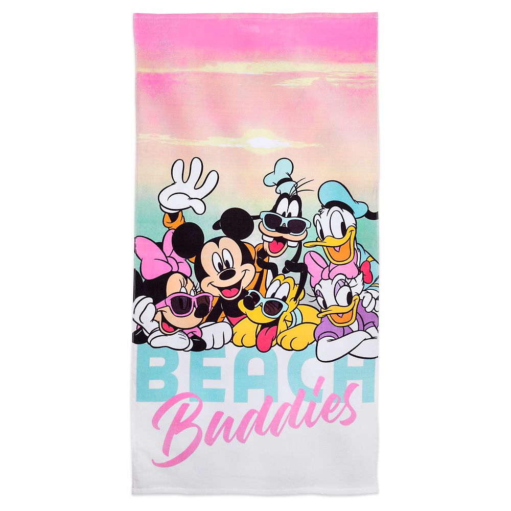 Mickey Mouse and Friends Beach Towel – Personalized 