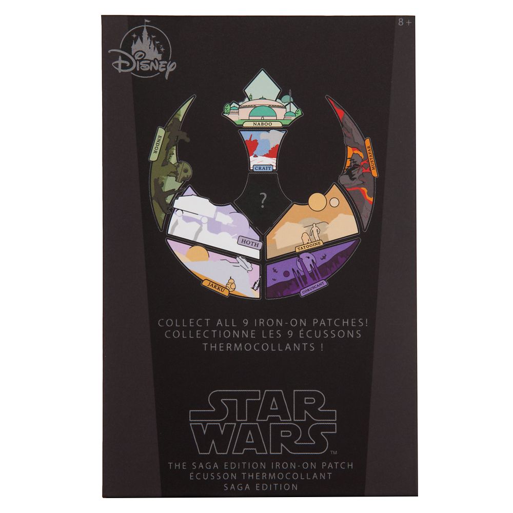 Star Wars Mystery Iron-on Patches  – The Saga Edition