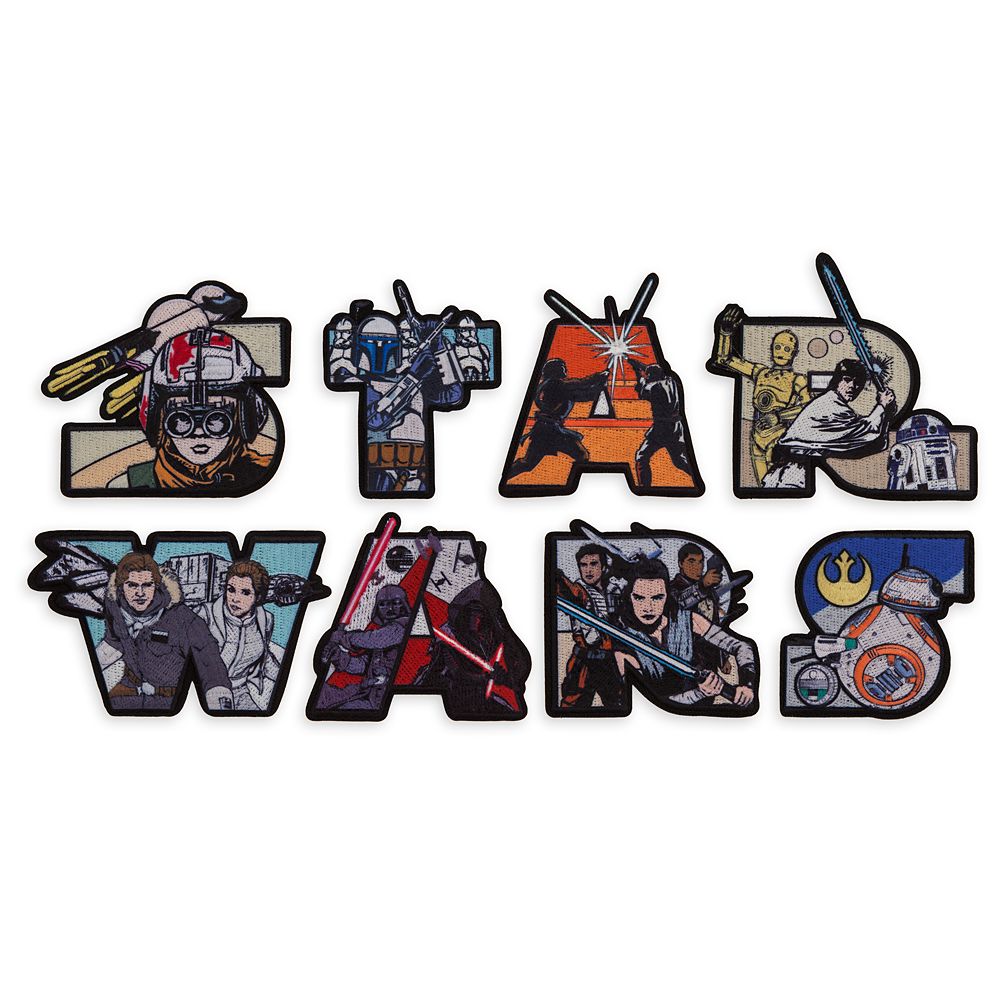 Star Wars Iron-on Patch Set