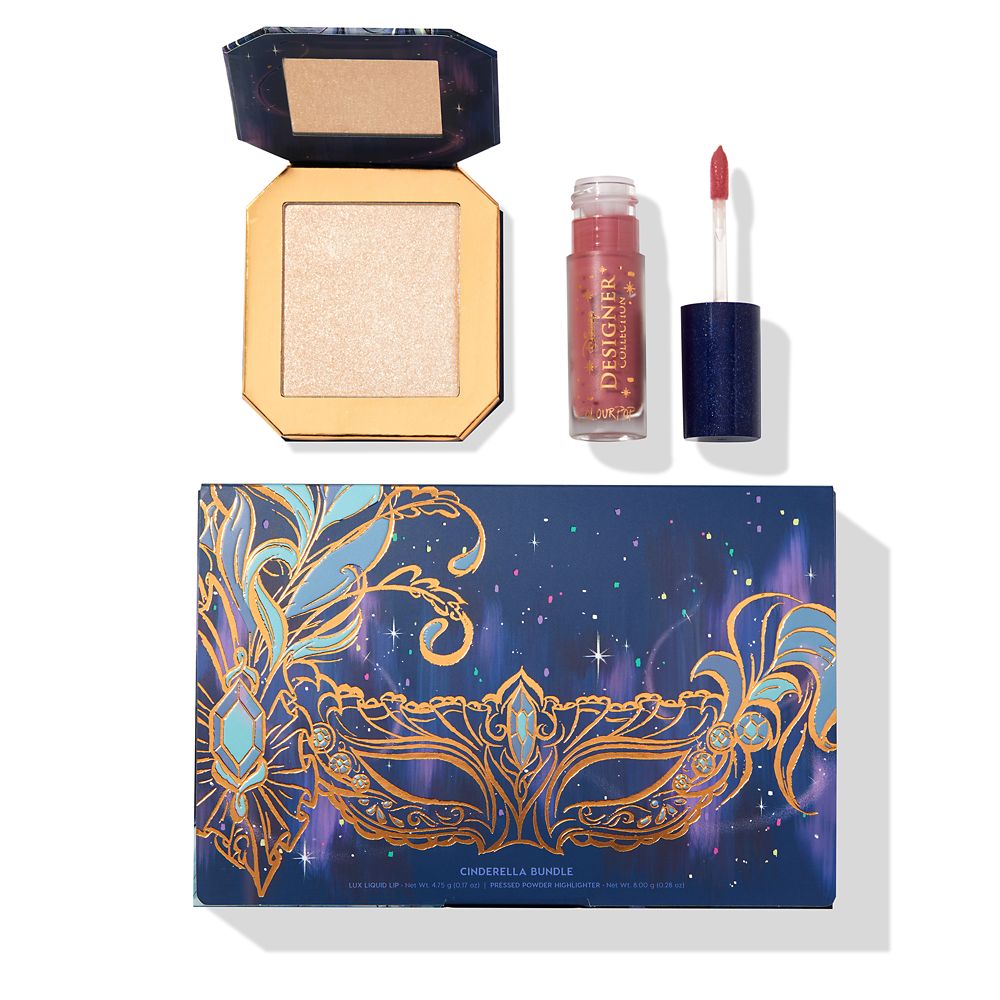 24 Unique Disney Gift Ideas featured by top US Disney blogger, Marcie and the Mouse Cinderella Bundle Disney Designer Collection Midnight Masquerade Series by ColourPop