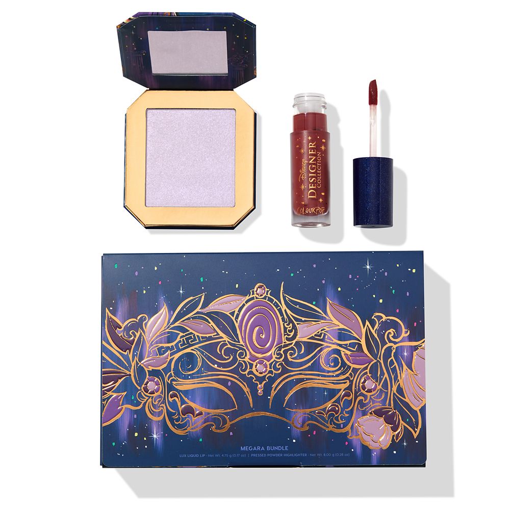 Megara Bundle Disney Designer Collection Midnight Masquerade Series By Colourpop