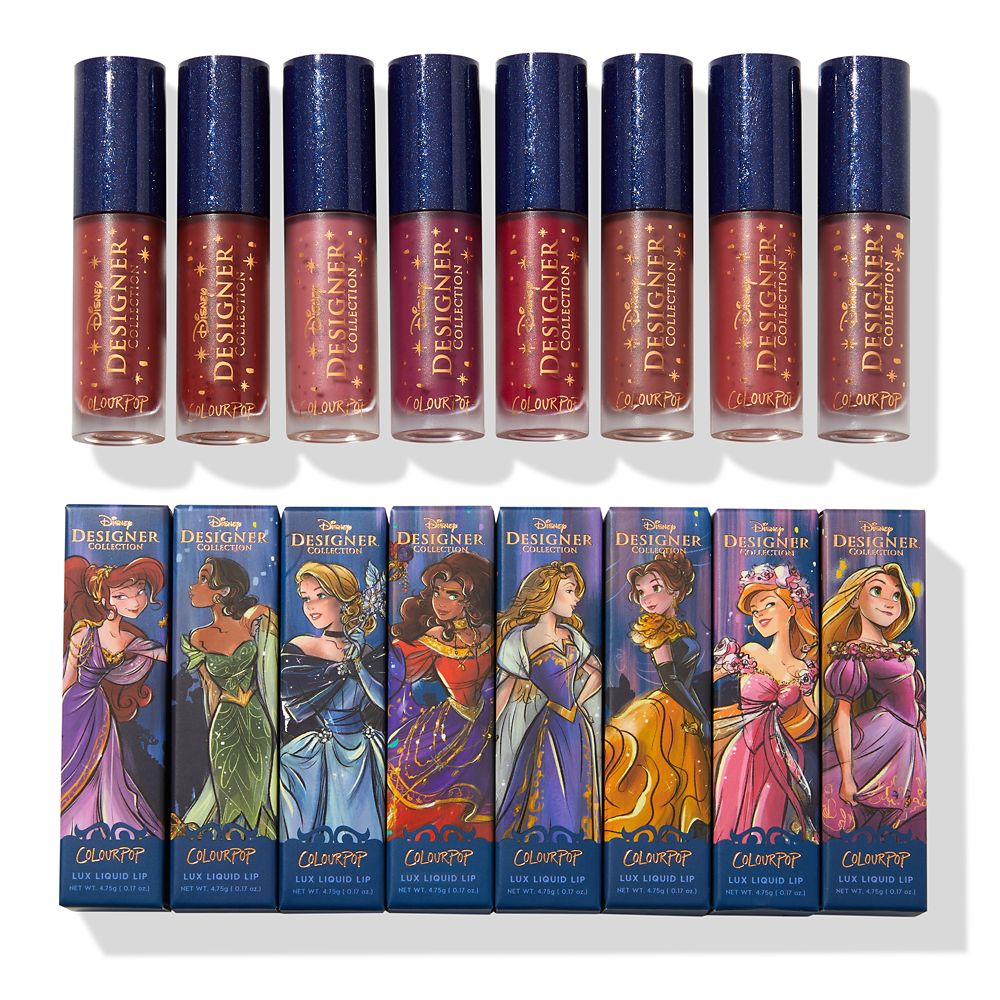 Happily Ever After Disney Designer Collection Midnight Masquerade Series Lux Liquid Lip Bundle by ColourPop