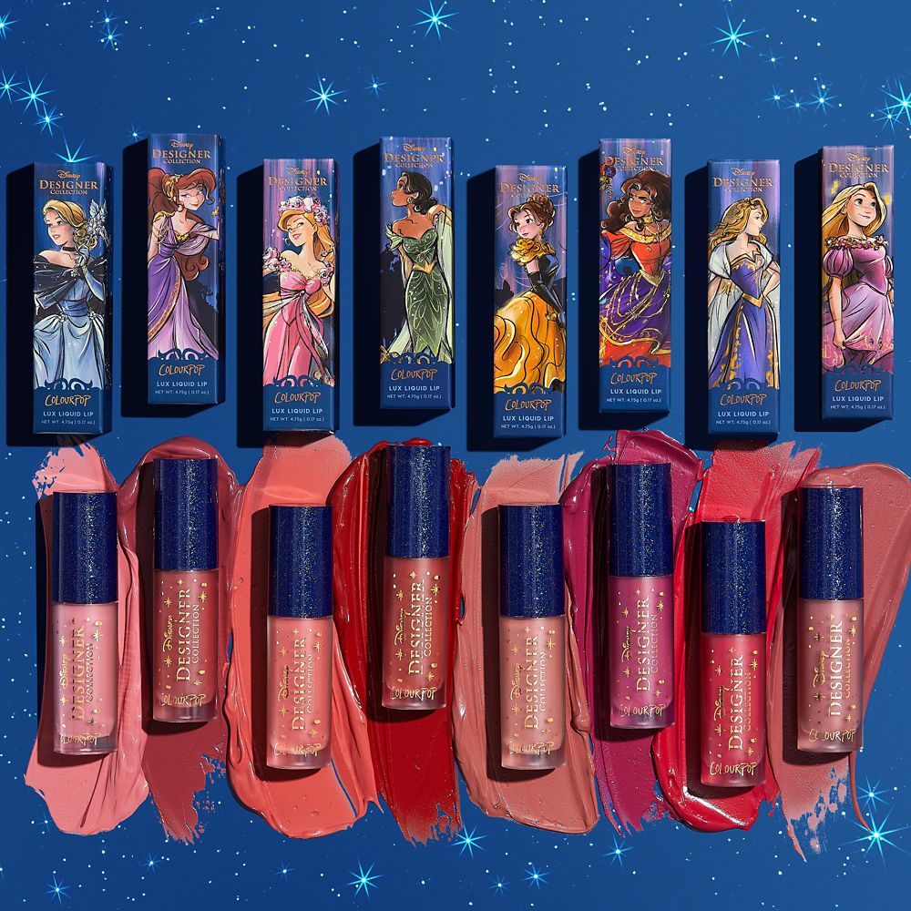 Happily Ever After Disney Designer Collection Midnight Masquerade Series Lux Liquid Lip Bundle by ColourPop