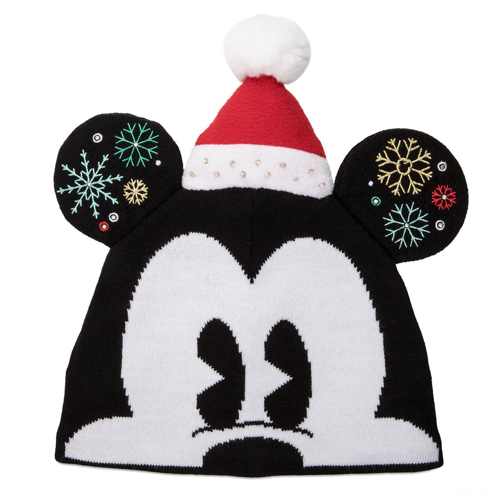 Mickey Mouse Light-Up Beanie Hat for Adults