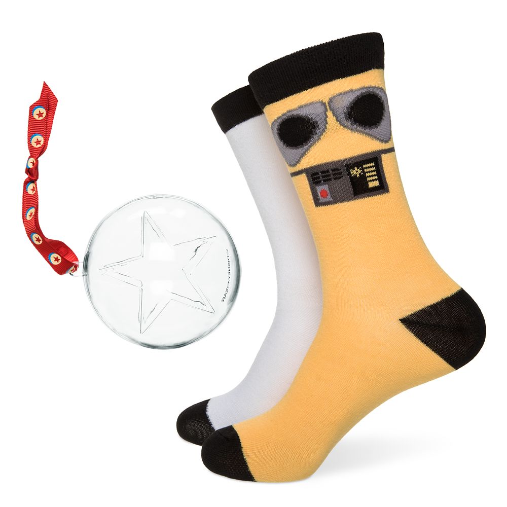 WALL•E and E.V.E. Socks in Ornament for Adults