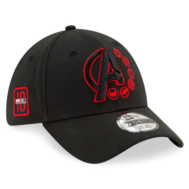 Avengers End Game Logo Embroidered in BLUE Baseball Hat Adult OSFA or FlexFit 