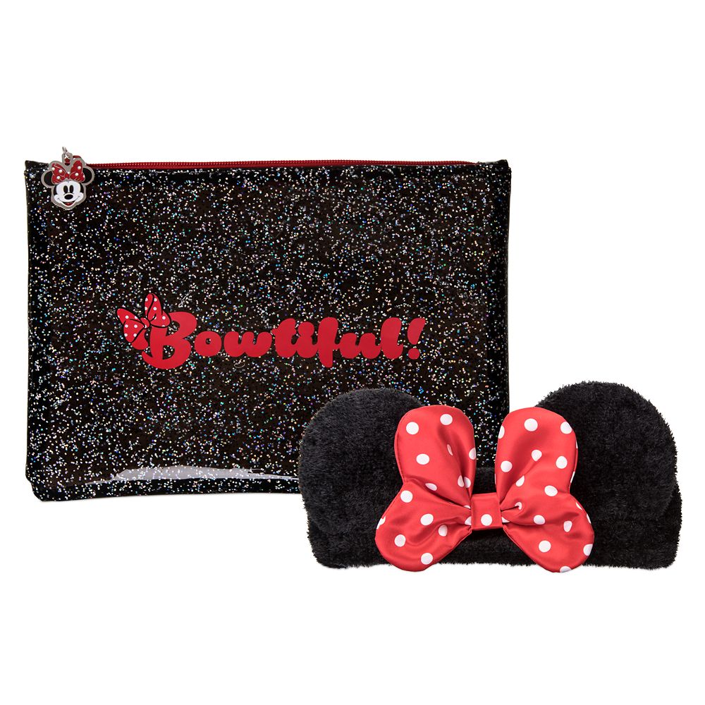 Minnie Mouse Headband and Pouch Spa Set