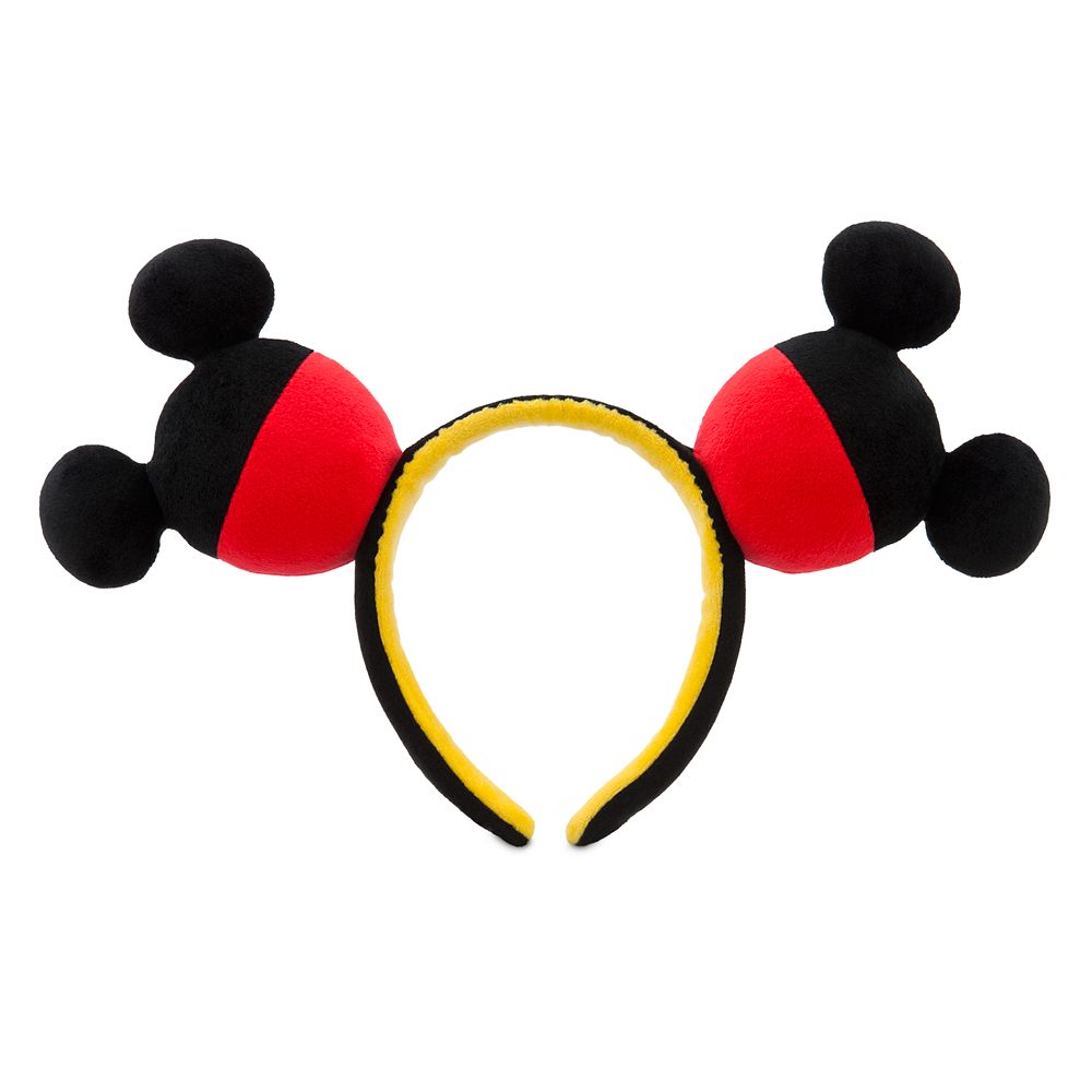 Mickey Mouse Plush Icon Ear Headband