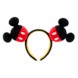 Mickey Mouse Plush Icon Ear Headband